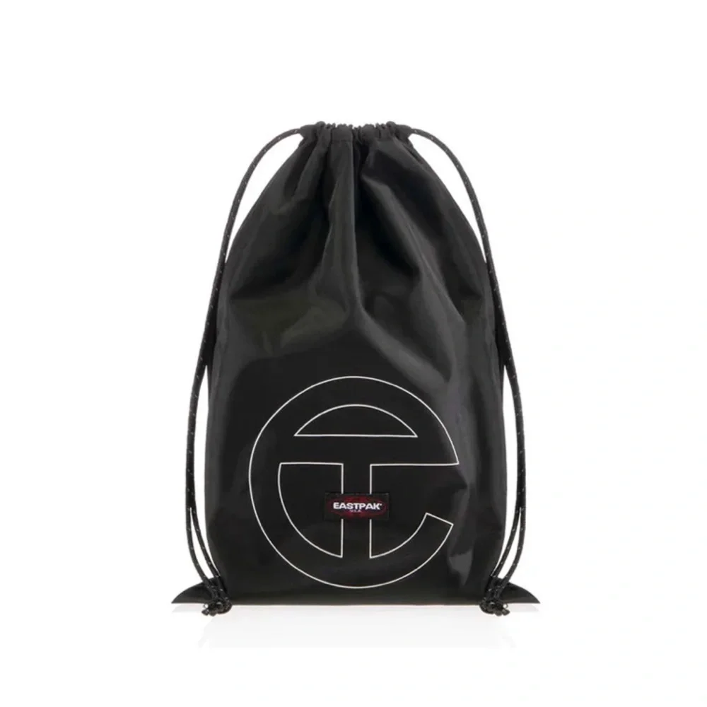 Telfar x Eastpak painter’s tape circle bag